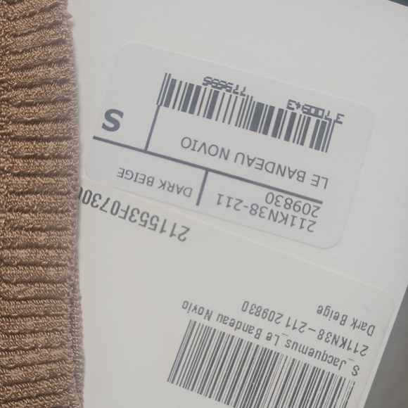 JACQUEMUS LE BANDEAU NOVIO BRA SIZE SMALL - Picture 9 of 10